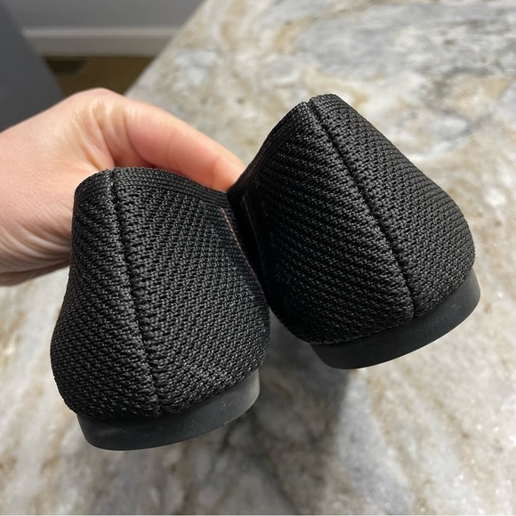 VIVAIA Pointed-Toe Ballet Flats (Aria) Knit Slip On Flats Black/Gray Women’s 37 - Picture 6 of 11